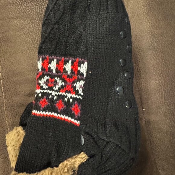 Adult Knitted Slipper Socks - Picture 2 of 5
